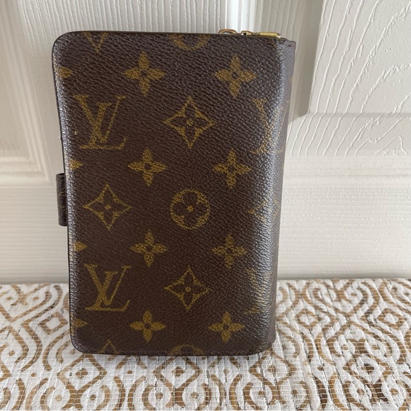 Louis Vuitton Monogram Porte Papier Zippe Wallet Compact Canvas Bifold - Picture 2 of 12